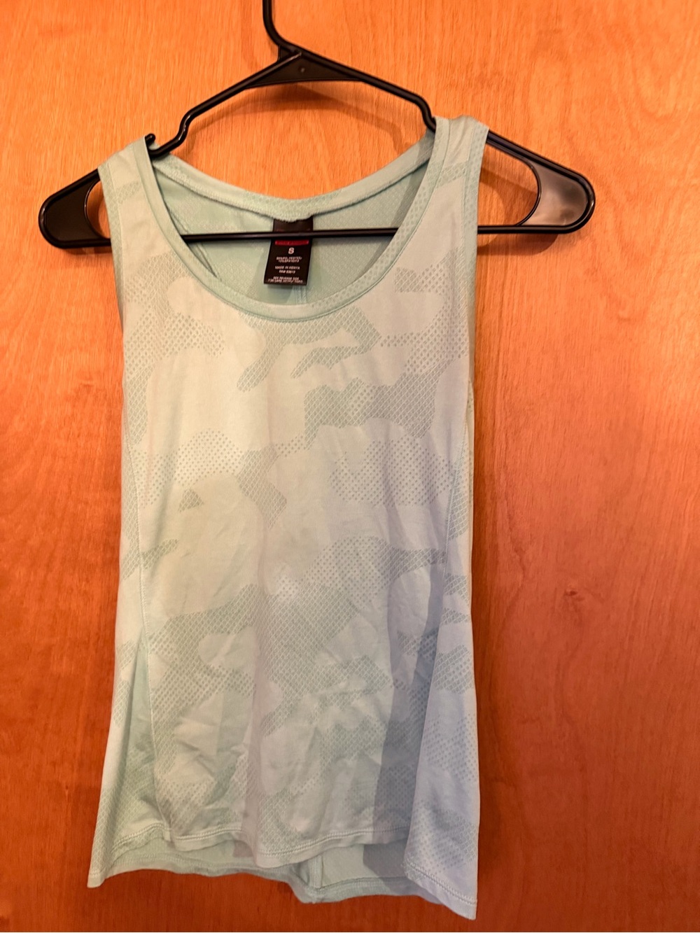 WWE x Tapout Tonal Camouflage Performance Activewear Tank Top Sz S